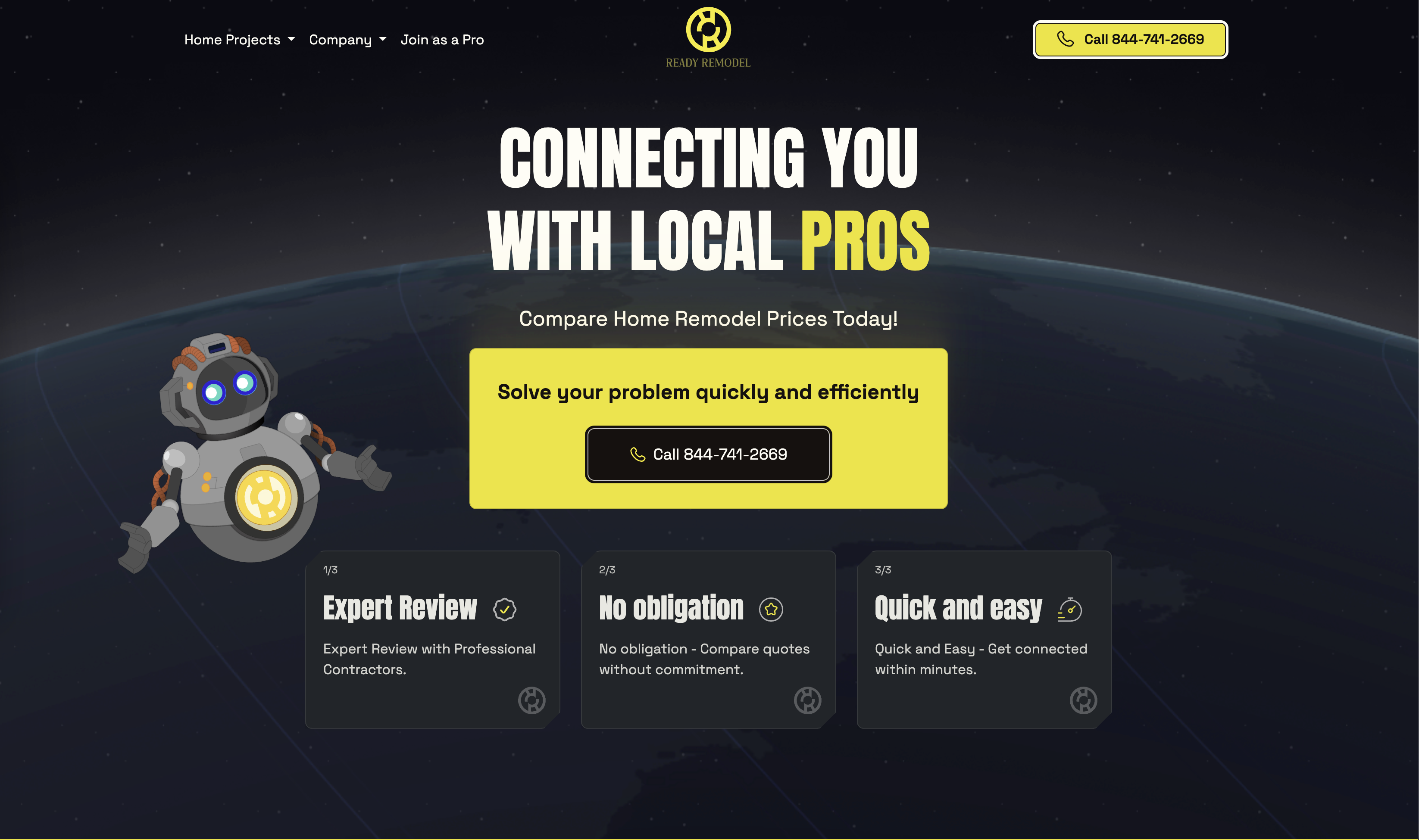 Ready Remodel website
